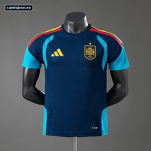 España 2026 Camiseta de entrenamiento versión de jugador - azul real Tallas S-3XL