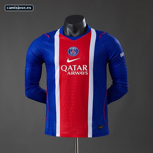PSG 26/27 Local Versión de jugador Manga larga Camiseta S-3XL