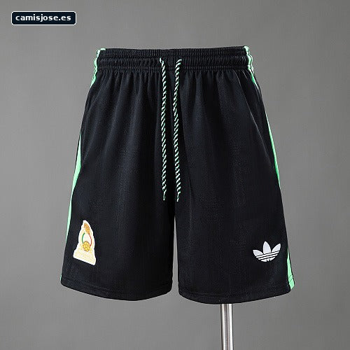 México 2026 OG Pantalones cortos de entrenamiento versión de jugador - negro Tallas S-3XL