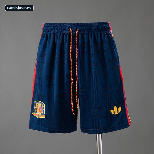 España 2026 OG Pantalones cortos de entrenamiento versión de jugador - azul real Tallas S-3XL
