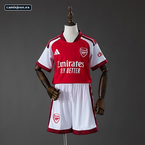 Arsenal 26/27 Camiseta infantil Local Tallas 16-28