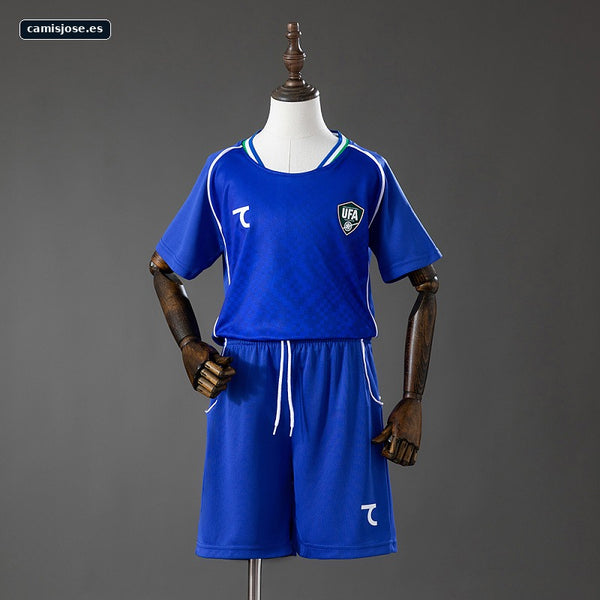 Uzbekistán 2026 Camiseta infantil local Tallas 16-28