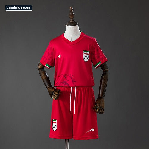 Irán 2026 Camiseta infantil visitante Tallas 16-28