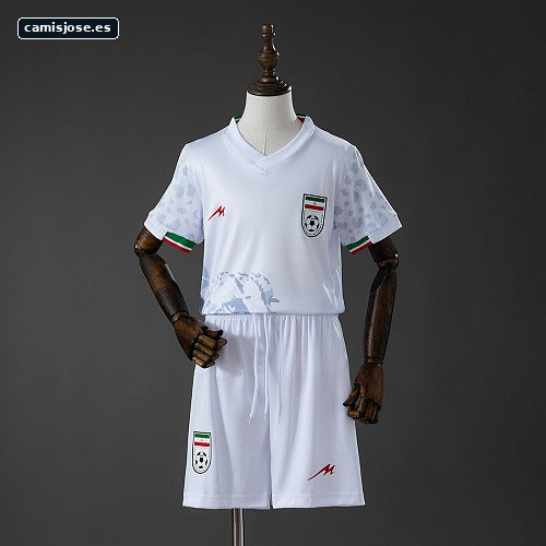 Irán 2026 Camiseta infantil local Tallas 16-28