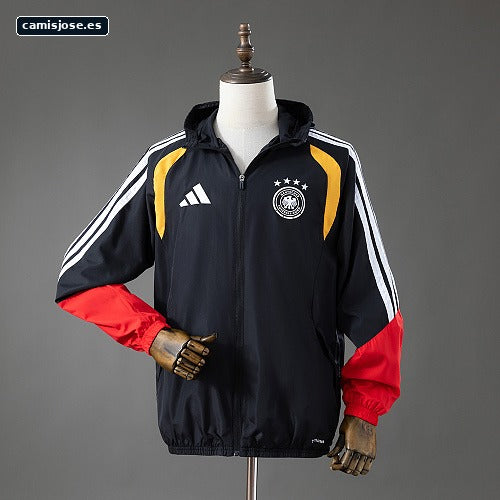 Alemania 2026 Chaqueta cortaviento para todo clima - Negro S-XXL