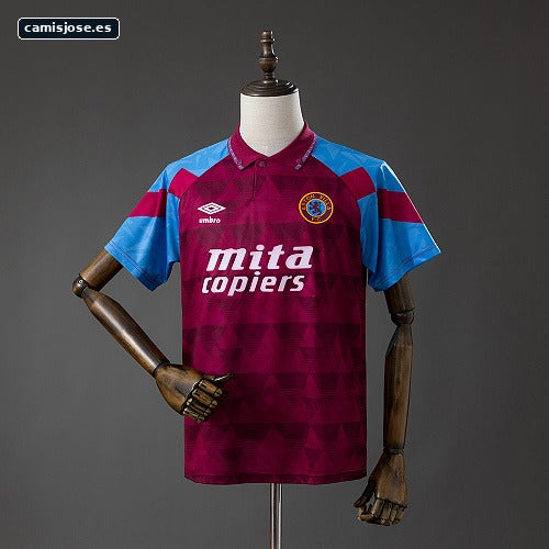 Camiseta retro Aston Villa 1998 local estadio S-XXL