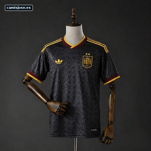 Camiseta España 2026 Edición Especial 2 estrellas Negra S-4XL