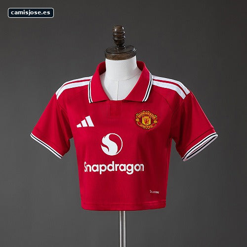 M-U 26/27 camiseta local femenina corta S-XXL