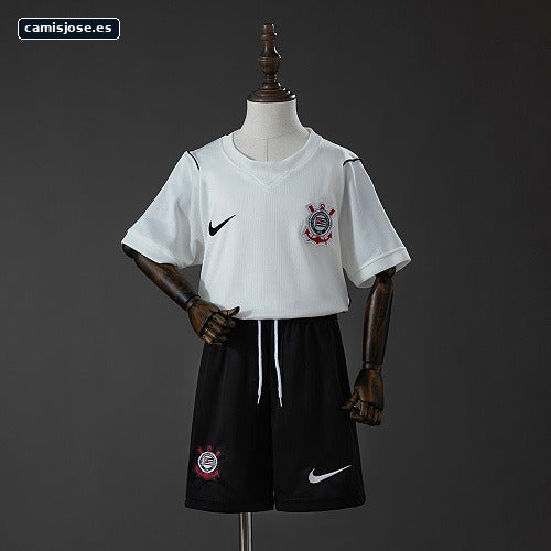 Corinthians 26/27 camiseta de equipación infantil local talla 16-28