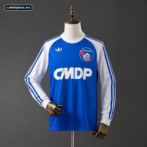 Strasbourg 78/79 Camiseta retro local manga larga S-XXL