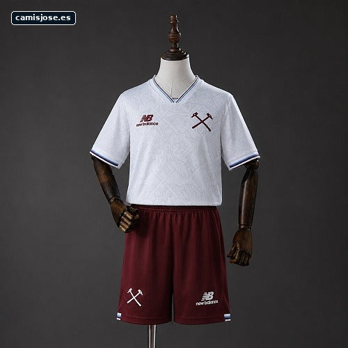 West Ham United 26/27 Camiseta visitante infantil Tallas 16-28