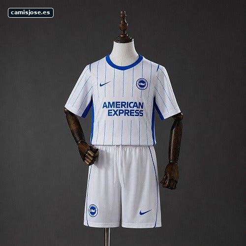 Brighton & Hove Albion 26/27 Camiseta visitante infantil Tallas 16-28