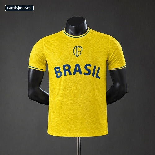 Camiseta Corinthians 26/27 edición especial versión de jugador amarilla S-4XL