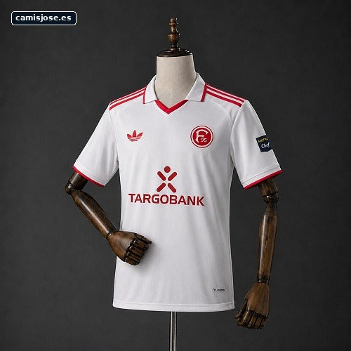 Fortuna Düsseldorf 26/27 equipación tercera visitante blanca S-2XL