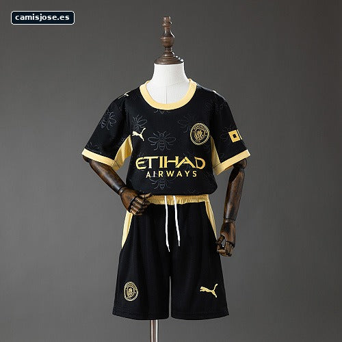 Manchester City 26/27 equipación infantil visitante talla 16-28