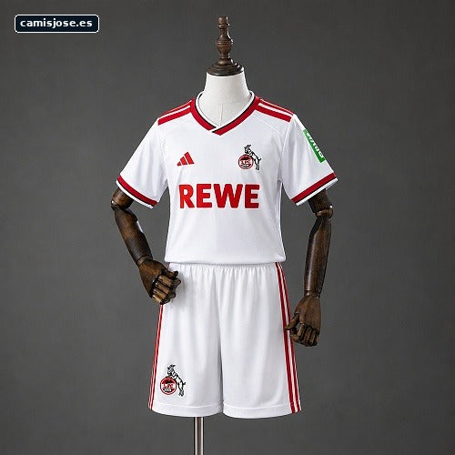 FC Köln 26/27 equipación infantil local talla 16-28