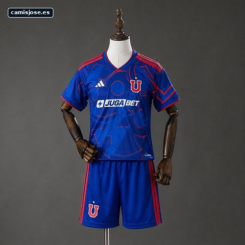 Universidad de Chile 26/27 conjunto infantil local talla 16-28