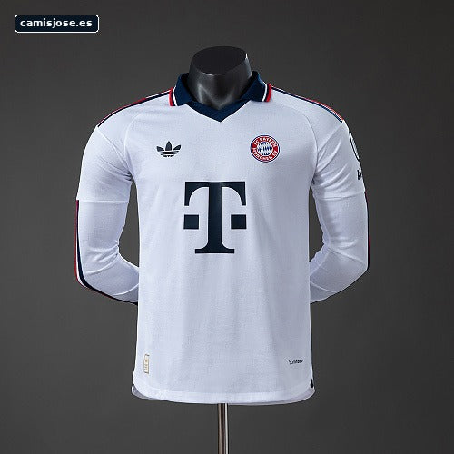 Bayern Munich 26/27 camiseta visitante versión de jugador manga larga S-3XL