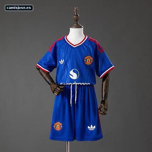 M-U 26/27 visitante infantil camiseta talla 16-28