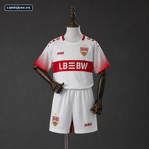 Equipación infantil VfB Stuttgart 26/27 local talla 16-28