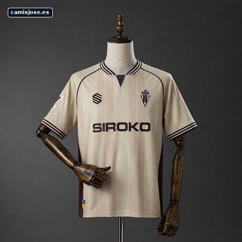 Real Sporting Gijón 26/27 camiseta tercera visitante S-4XL