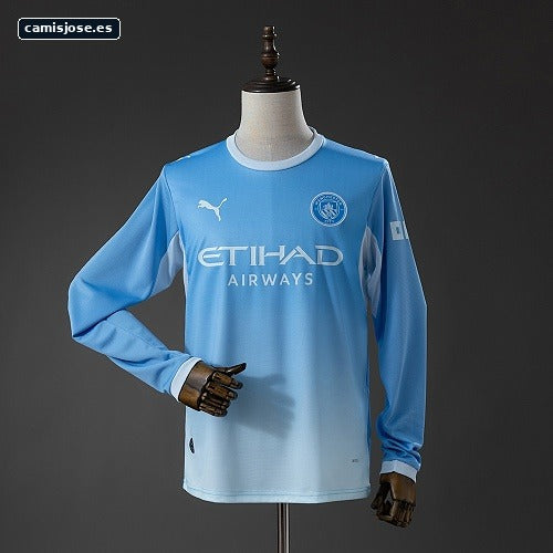 Manchester City 26/27 camiseta local manga larga S-4XL