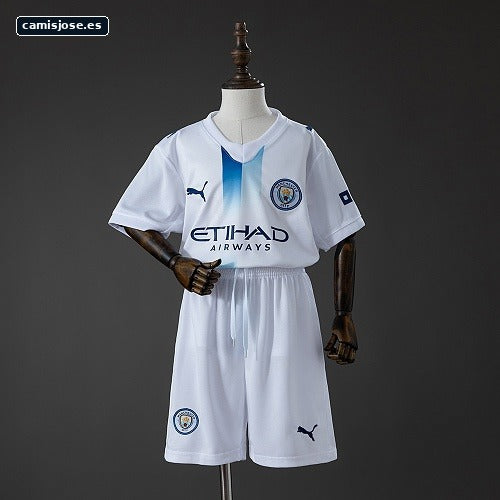Manchester City 26/27 Tercera equipación infantil talla 16-28
