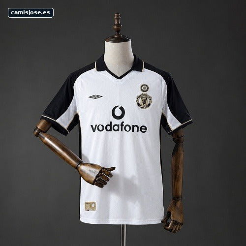 Manchester United 01/02 camiseta visitante/tercera retro centenario reversible S-XXL