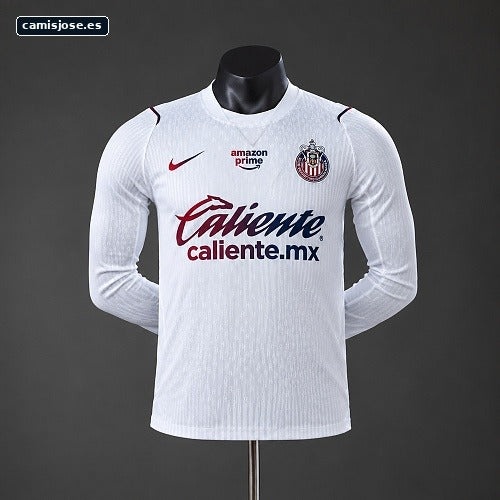 Chivas Guadalajara 26/27 camiseta visitante versión de jugador manga larga S-3XL