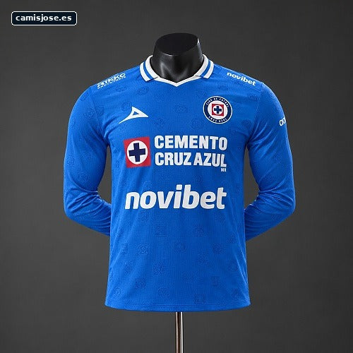 Cruz Azul 26/27 camiseta local versión de jugador manga larga S-3XL