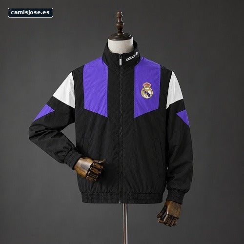 Real Madrid 26/27 Cazadora cortavientos negra