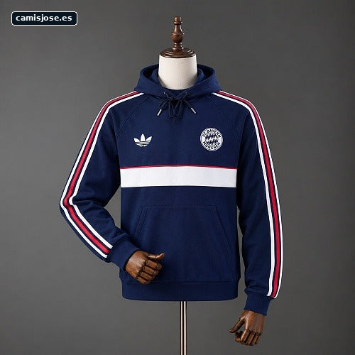 Sudadera con capucha Bayern Munich 26/27 - Azul oscuro S-XXL