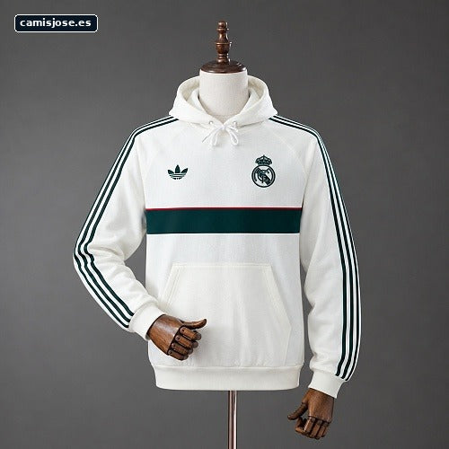 Sudadera con capucha Real Madrid 26/27 - Blanco S-XXL