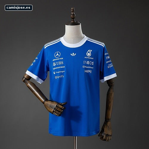 adidas x Mercedes-AMG Petronas F1 Team camiseta Blue Wonder S-5XL