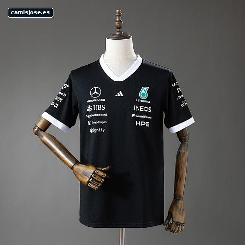 Mercedes-AMG PETRONAS F1 2026 camiseta negra S-5XL-1