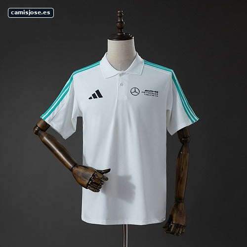 Mercedes-AMG Petronas F1 2026 Polo blanco S-5XL-1