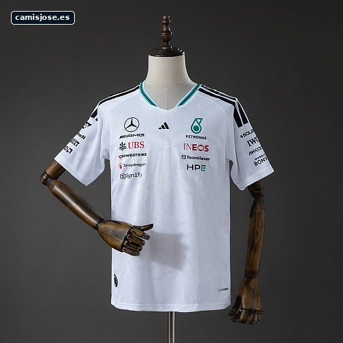Mercedes-AMG Petronas F1 2026 versión de jugador Camiseta blanca S-5XL