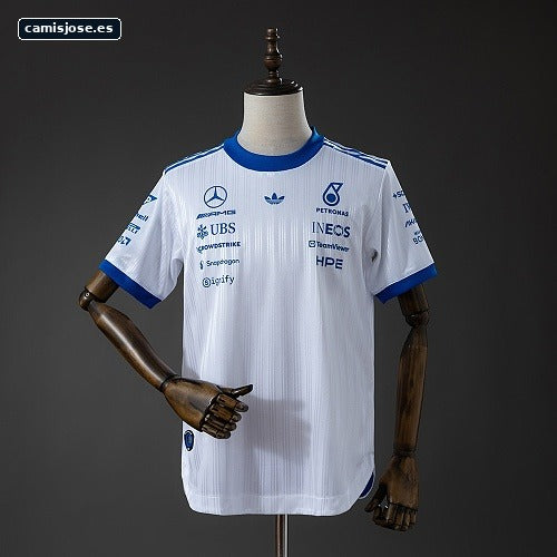 Mercedes-AMG Petronas F1 2026 versión de jugador Camiseta blanca S-5XL-2