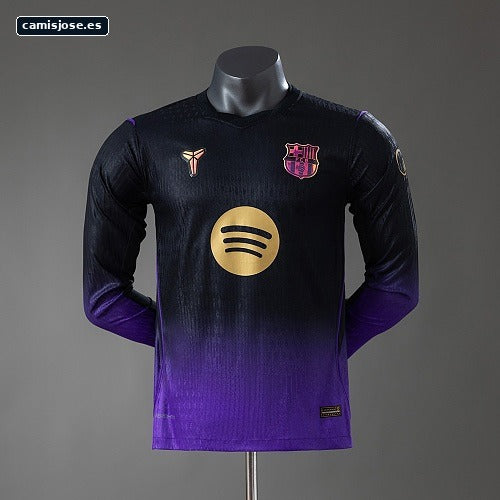 Barcelona 26/27 Tercera visitante versión jugador manga larga