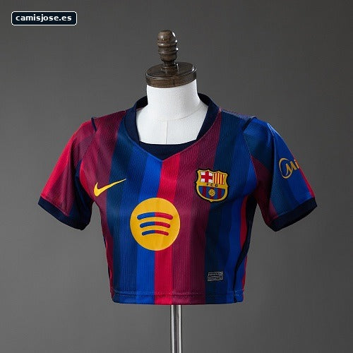 Barcelona 26/27 Camiseta crop femenina local S-XXL