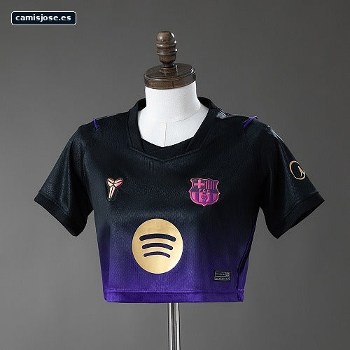 Barcelona 26/27 Camiseta crop femenina visitante S-XXL
