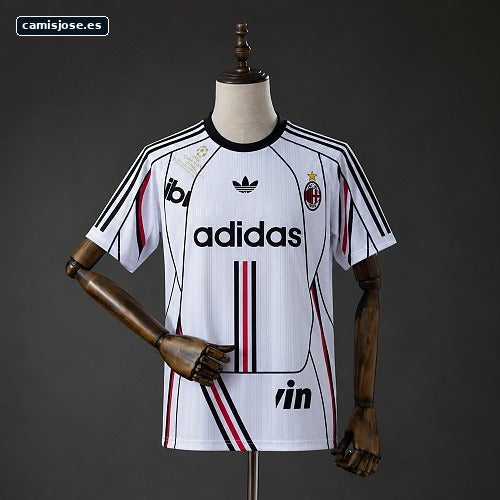 AC Milan 26/27 Camiseta Adidas Trefoil blanca S-XXL
