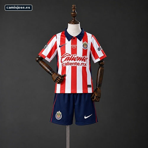 Chivas Guadalajara 26/27 Equipación local infantil talla 16-28