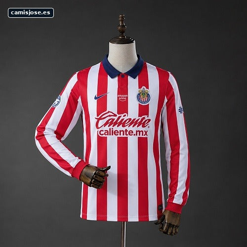 Chivas Guadalajara 26/27 Camiseta local manga larga S-4XL