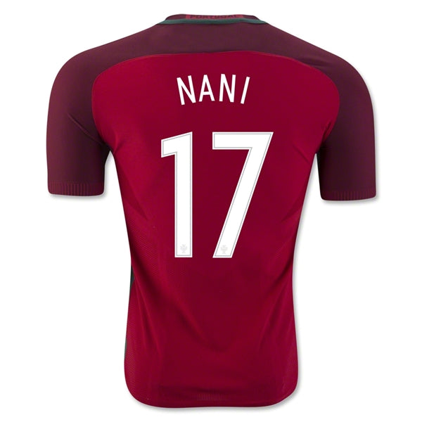 Camiseta Portugal 2016 Local Nani Authentic