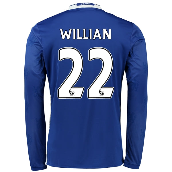 Camiseta Chelsea 16/17 Local 22 Willian LS
