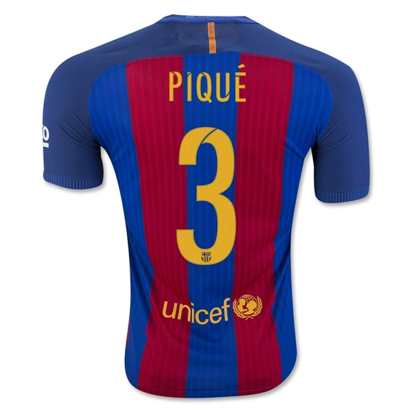 Camiseta Barcelona 16/17 Local Pique Authentic