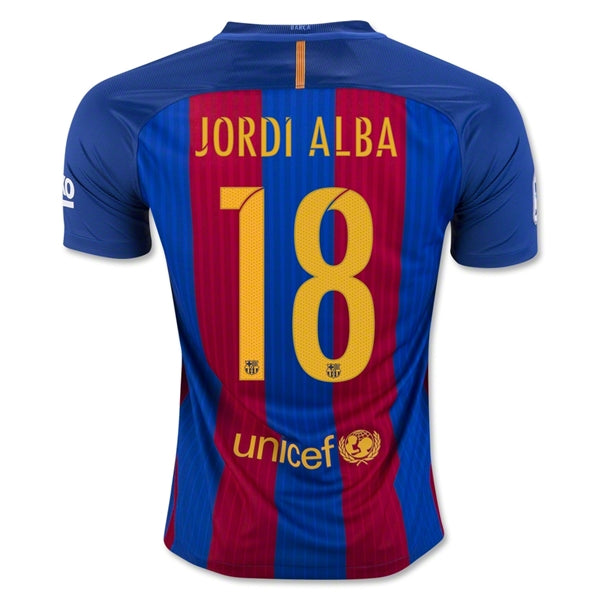 Camiseta Barcelona 16/17 Local Jordia Alba