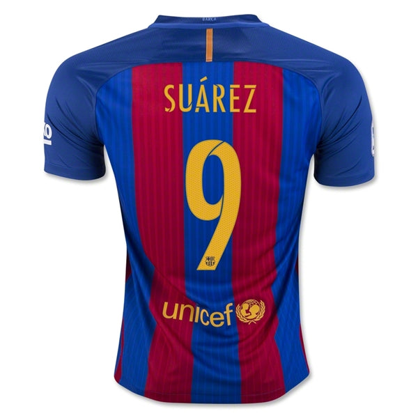 Camiseta Barcelona 16/17 Local Suarez