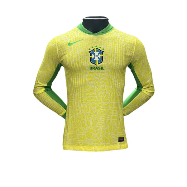 Camiseta Selección Brasil Manga Larga Copa América 2024 – Imagen 1
